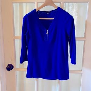 Royal blue size small thin sweater